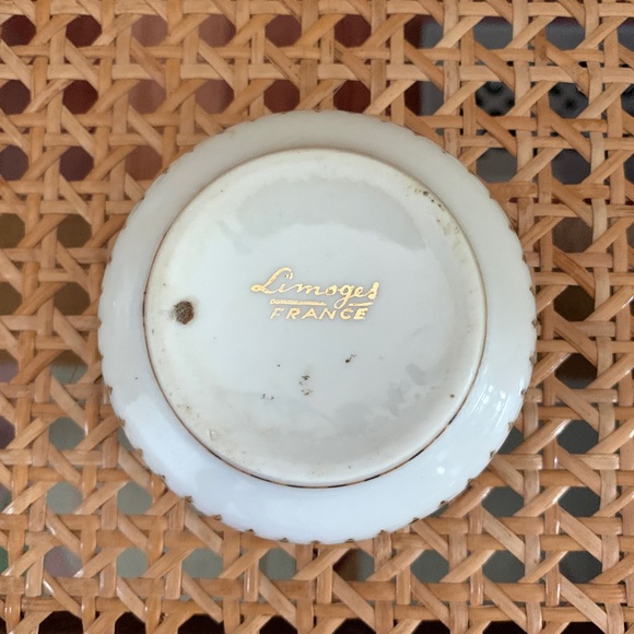 Limoges France Hand Painted Trinket Jewelry Box Cherubs - Picture 6 of 7